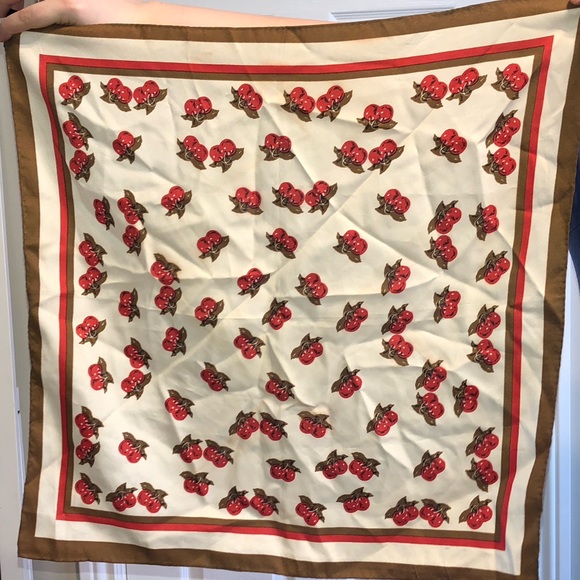 Accessories - 3/$20 Cherry scarf